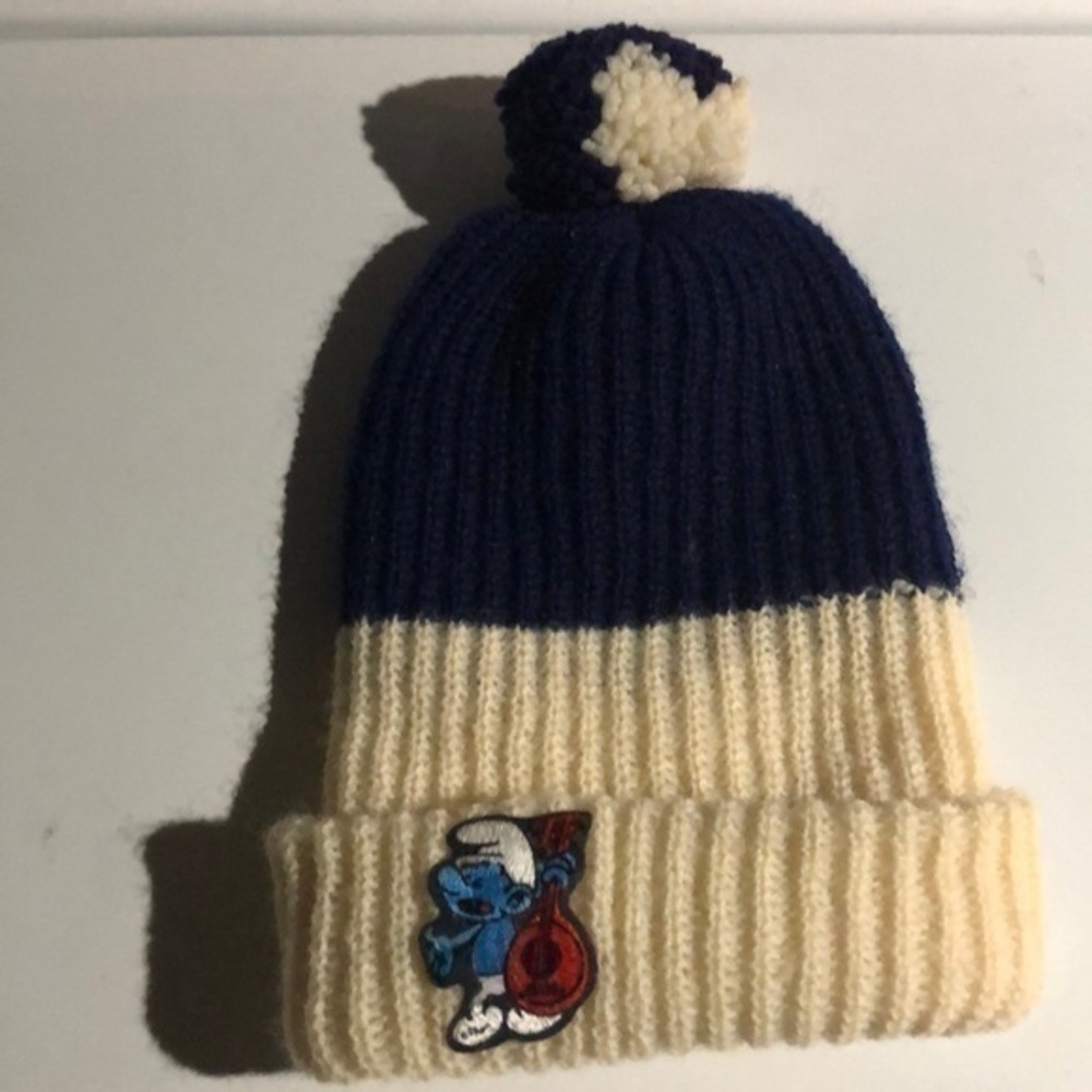 - vintage smurf skully